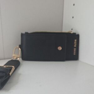 💫Anne Klein Black Key & Card Holder